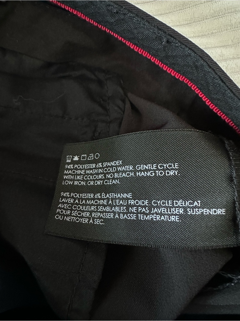 Club Monaco Black Dress Pants - Picture 5 of 5